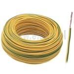 LGY  0,5 / 500V kabel żółto- zielony