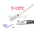 Termostat bimetaliczny; 135°C; 10A/250V; NO; KSD9700
