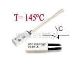 KSD9700; termostat 145°C; bimetaliczny; 5A/250V; NC
