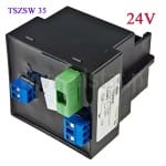 Transformator sieciowy; TSZSW 35/002M; Usec= 230V; Uwyj= 24V; I= 1,46A; montaż na szynę DIN; ( trafo 24V; szynaTH35)