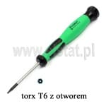 Wkrętak Proskit SD-083-T6H TORX-H x50, torx, otwór
