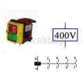 Włącznik elektromagnetyczny; 3- FAZY; TRIPUS 20P0186; stycznik 10-pinów; cewka 400VAC; I=16 A/400 VAC